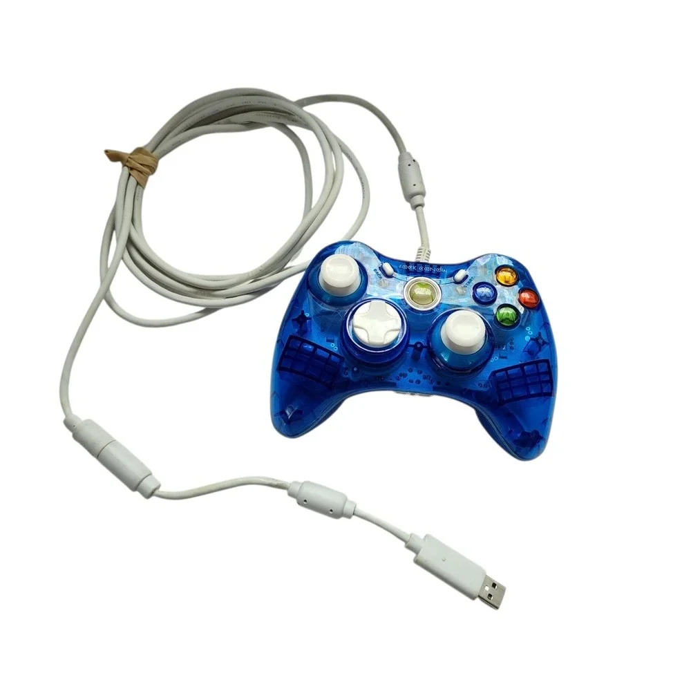 Rock Candy Wired Blue Microsoft Xbox 360 Controller
